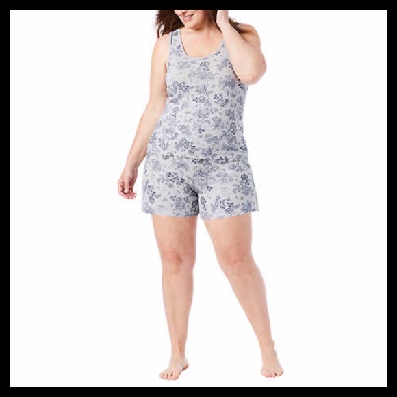 LUCKY BRAND Ladies 4 piece Pajama Set Plus Sizes - Picture 3 of 5